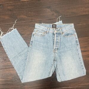BDG Blue Jeans size 24 Slim Straight Leg
